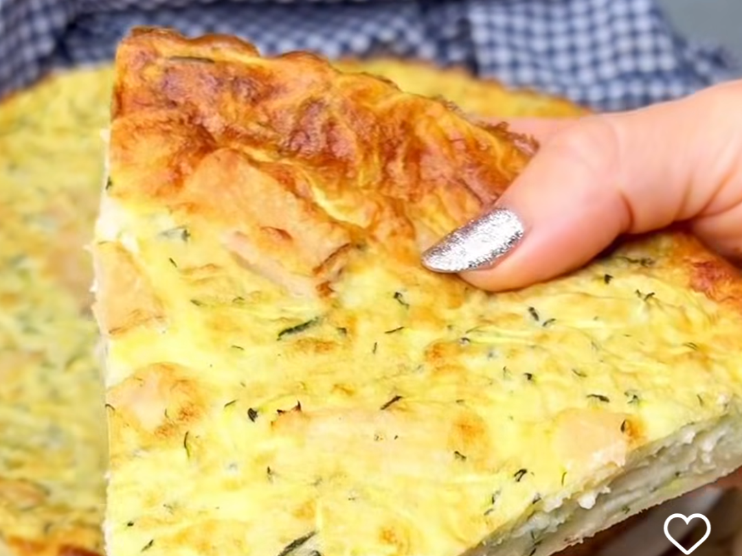 Quiche de calabacín sin masa